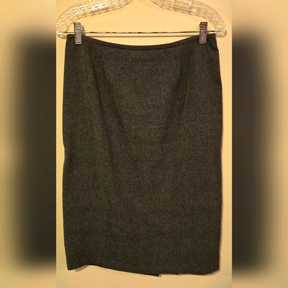 Evan Picone Charcoal Blazer & Skirt Suit - Picture 5 of 6